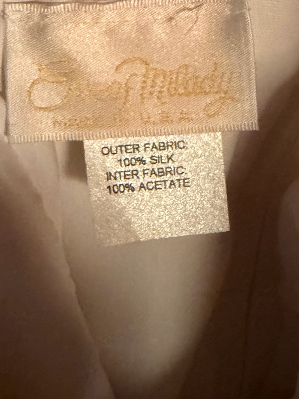 Vintage 2002 Eve of Milady Style 4117 Wedding Gown. Size 12 unaltered - Picture 13 of 14